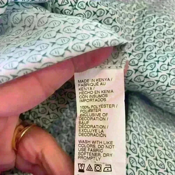 Izod green and white Advantage Performance short-sleeve button-down shirt sz XXL - Picture 7 of 8